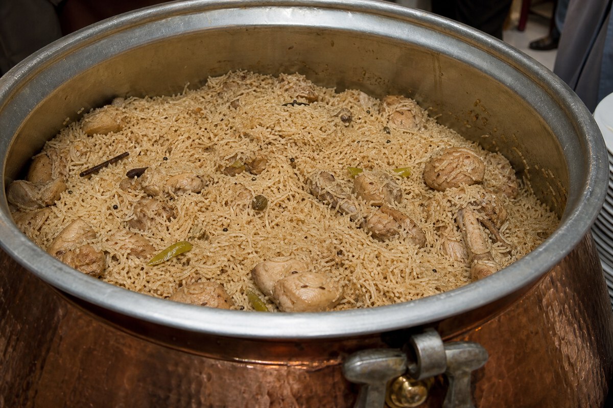 Chicken Pulao Sadqa Daig