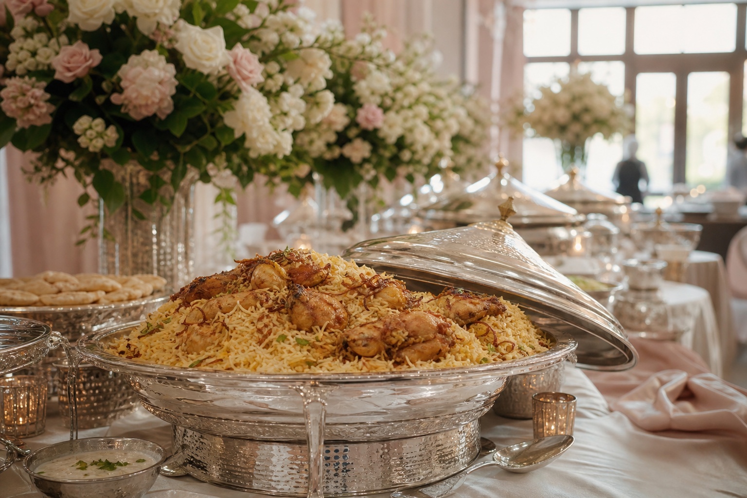Premium wedding reception catering by Shaheryar Foods